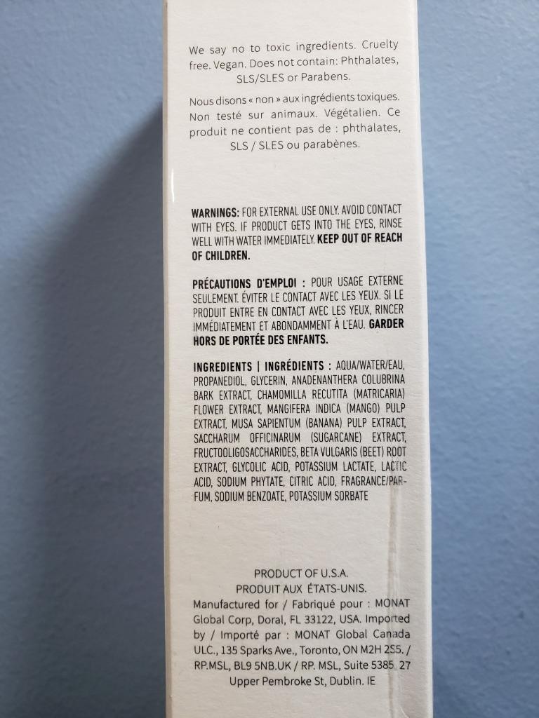 Monat Skin Revitalizing Essence Refining Water Treatment 4 oz – New and Sealed