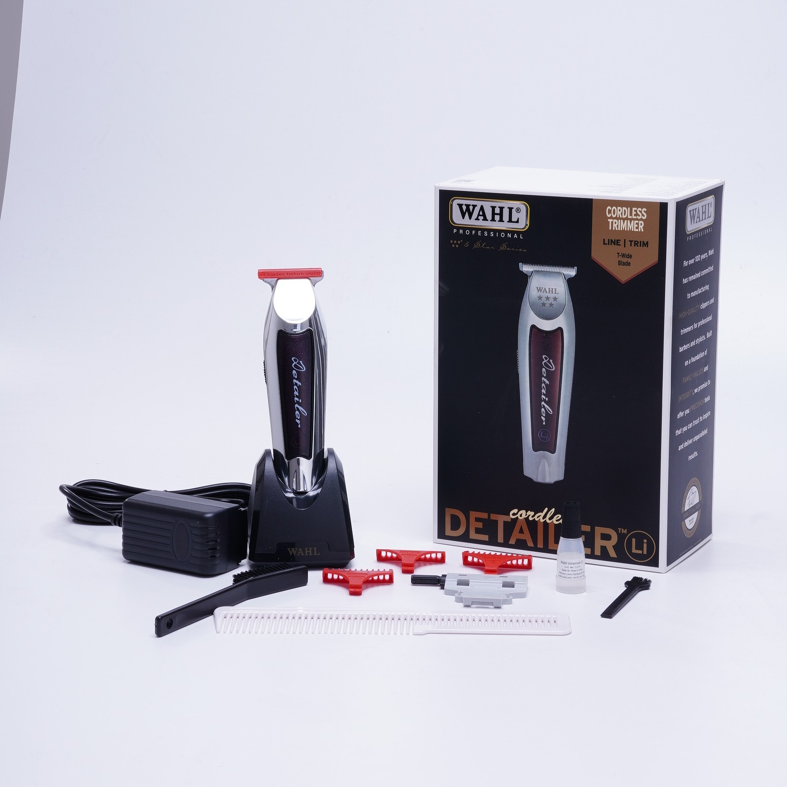 Wahl Professional 5-Star Series Cordless Detailer Li Mens Hair Trimmer – 8171