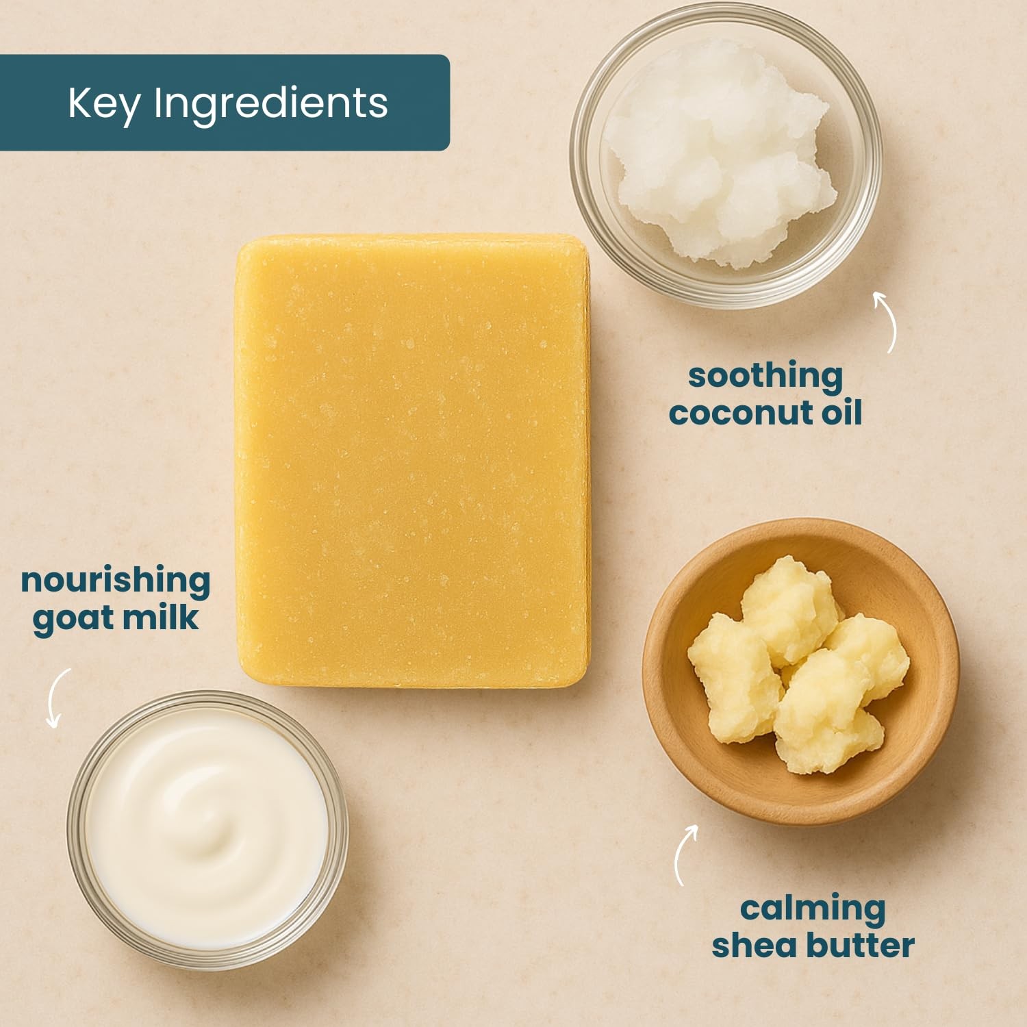 Goat Milk Soap Bar (Variety 6 Pack) – Natural Bar Soap for Men & Women – Hand…