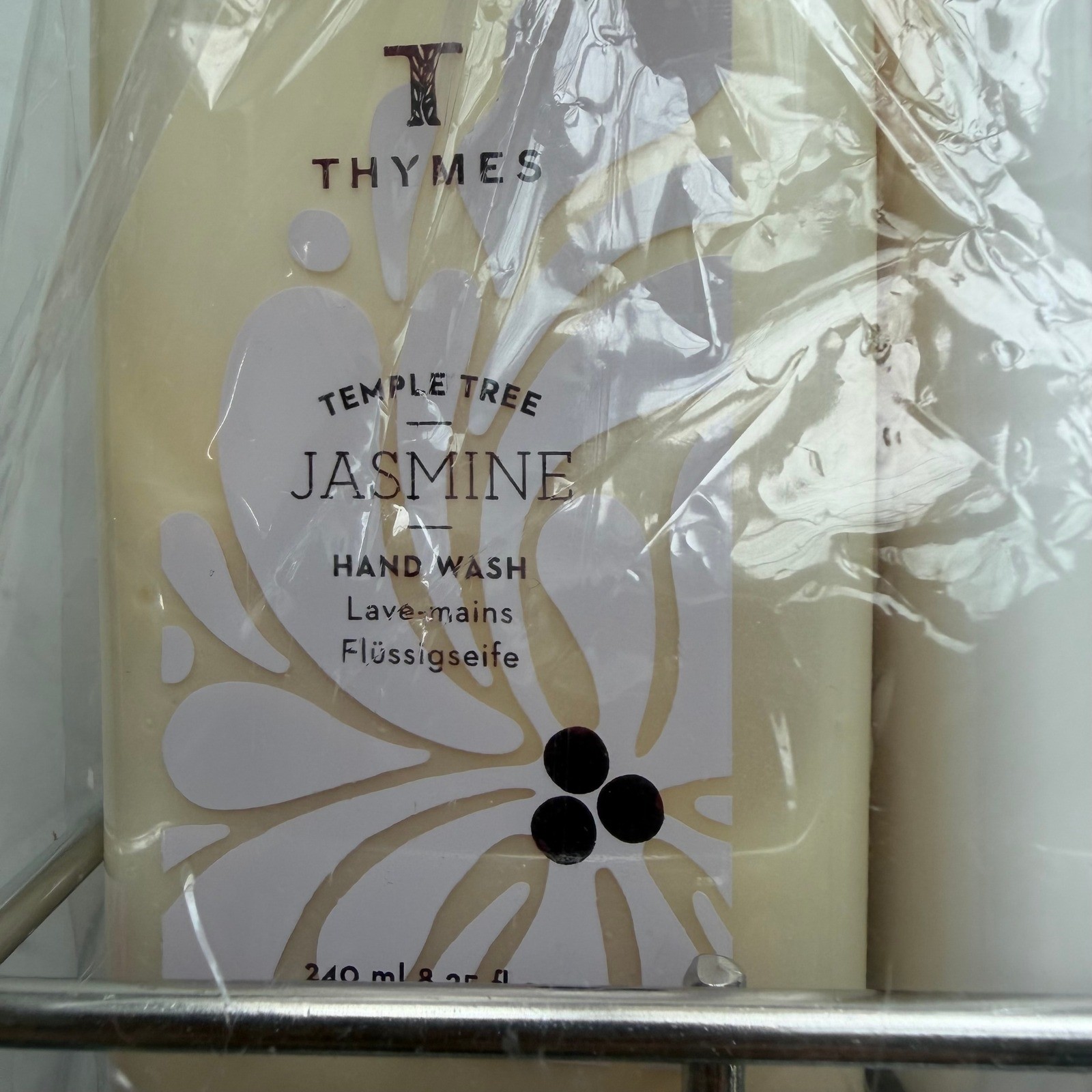 New Thymes Temple Tree Jasmine Hand Wash Hand Lotion Set 8.25oz Floral Set