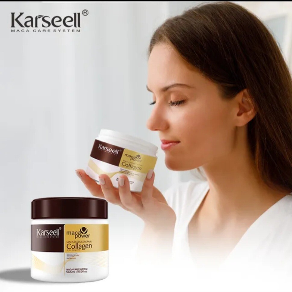 Hair Repair Mask With Argan Oil Fortifying Collagen And Keratin Detox Damage