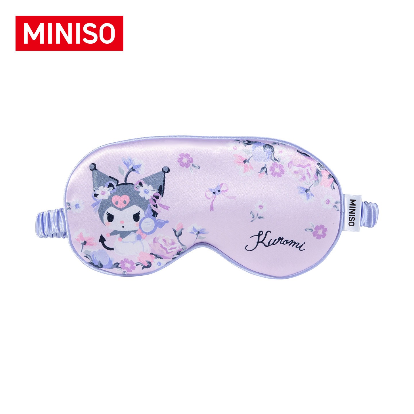 MINISO Sanrio Hello Kitty Kuromi Cute Floral Sleep Eye Mask Gift