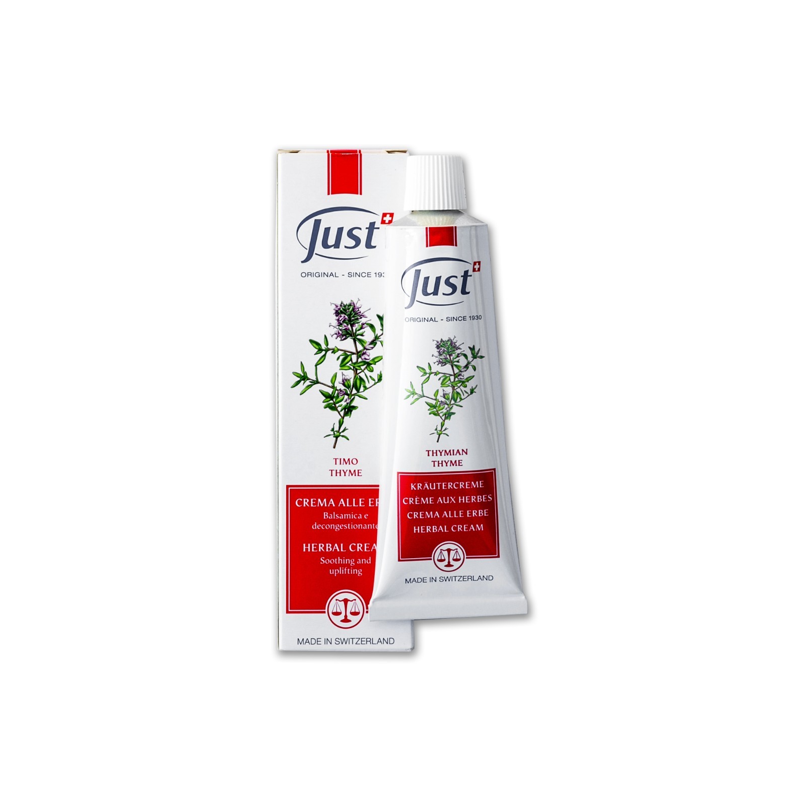 Thyme Natural Body Cream by Swiss Just 30 milliliter