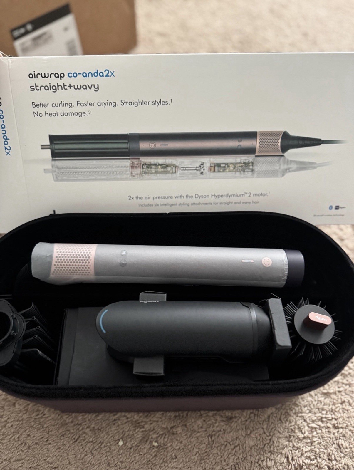 dyson airwrap coanda 2 x multi styler dryer