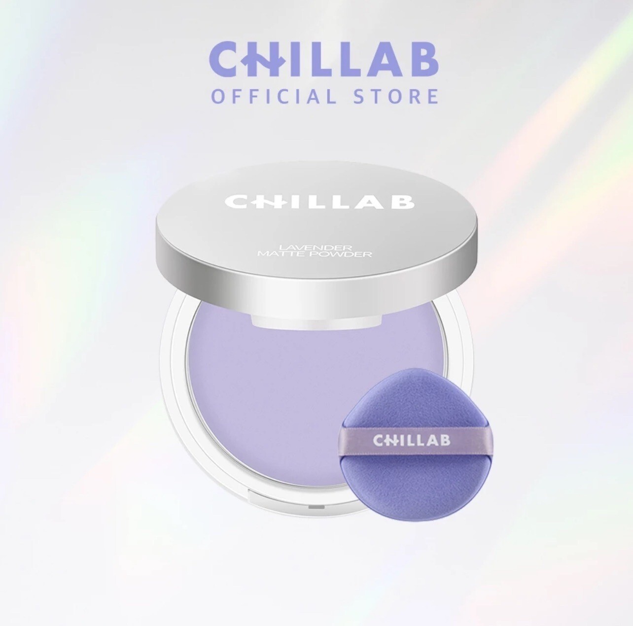 CHILLAB Lavender Matte Powder Purple Oil Control No Dust Sweat Proof Colorless