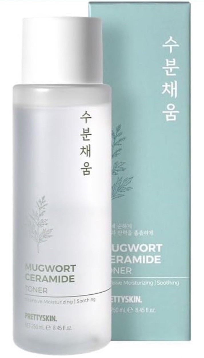 PrettySkin Mugwort Ceramide Toner Intensive Moisturizing&Soothing