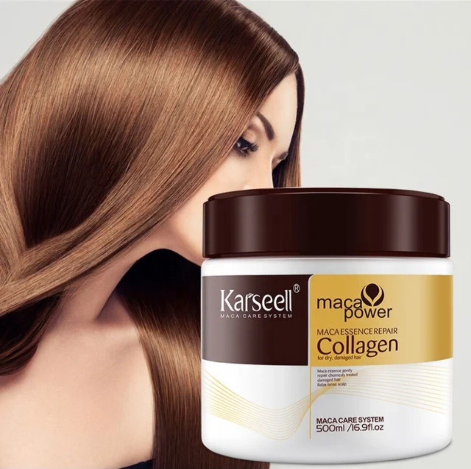 Hair Repair Mask With Argan Oil Fortifying Collagen And Keratin Detox Damage