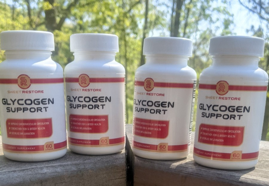 Sweet Restore Glycogen Support Capsules, Max Strength Glyco Pills (4 Pack)