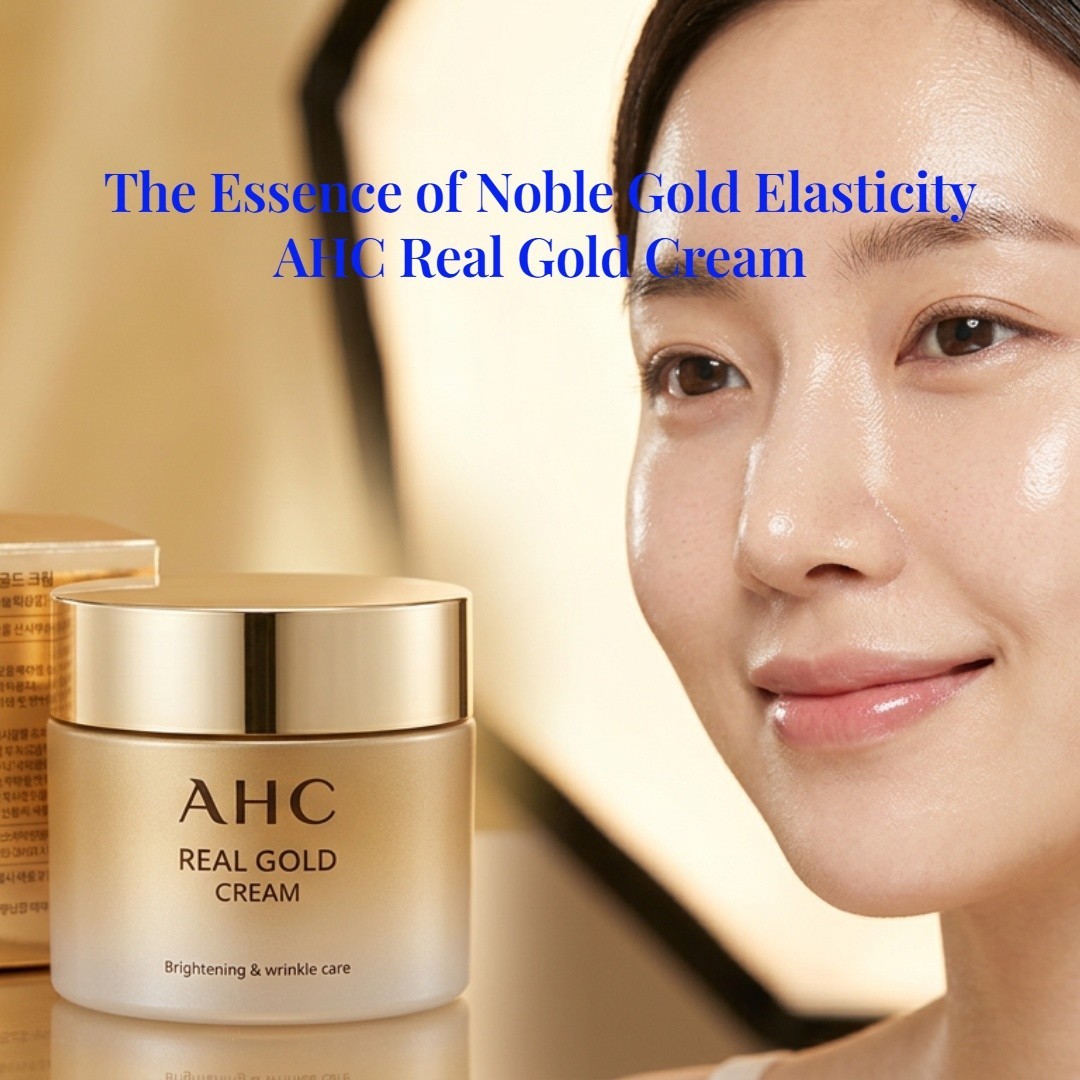 AHC Real Gold Moisturizing Skin Care 50ml K-Beauty Made in Korea