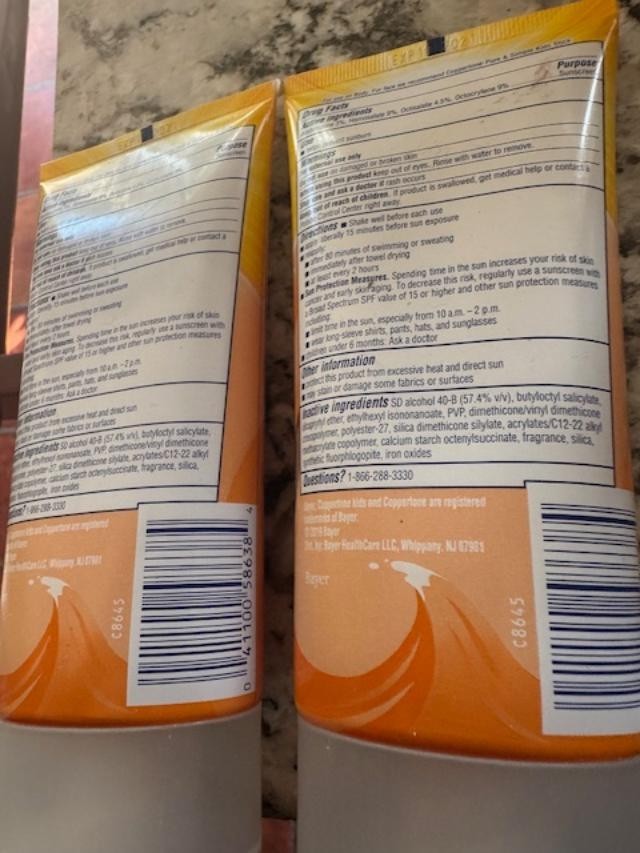BRAND NEW Coppertone Clear Sunscreen Kids Clear Sparkle 50 5 Ounces BUYER GET 2