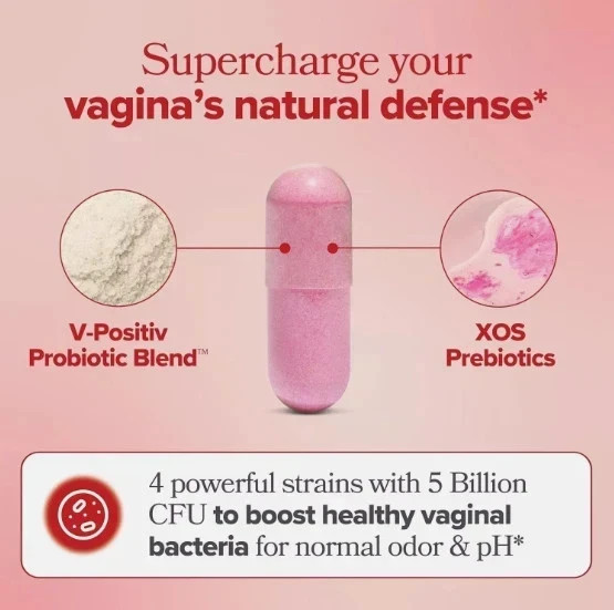 3Packs URO O Positiv Vaginal Probiotics for Women pH Balance w/ Prebiotic 180 ct