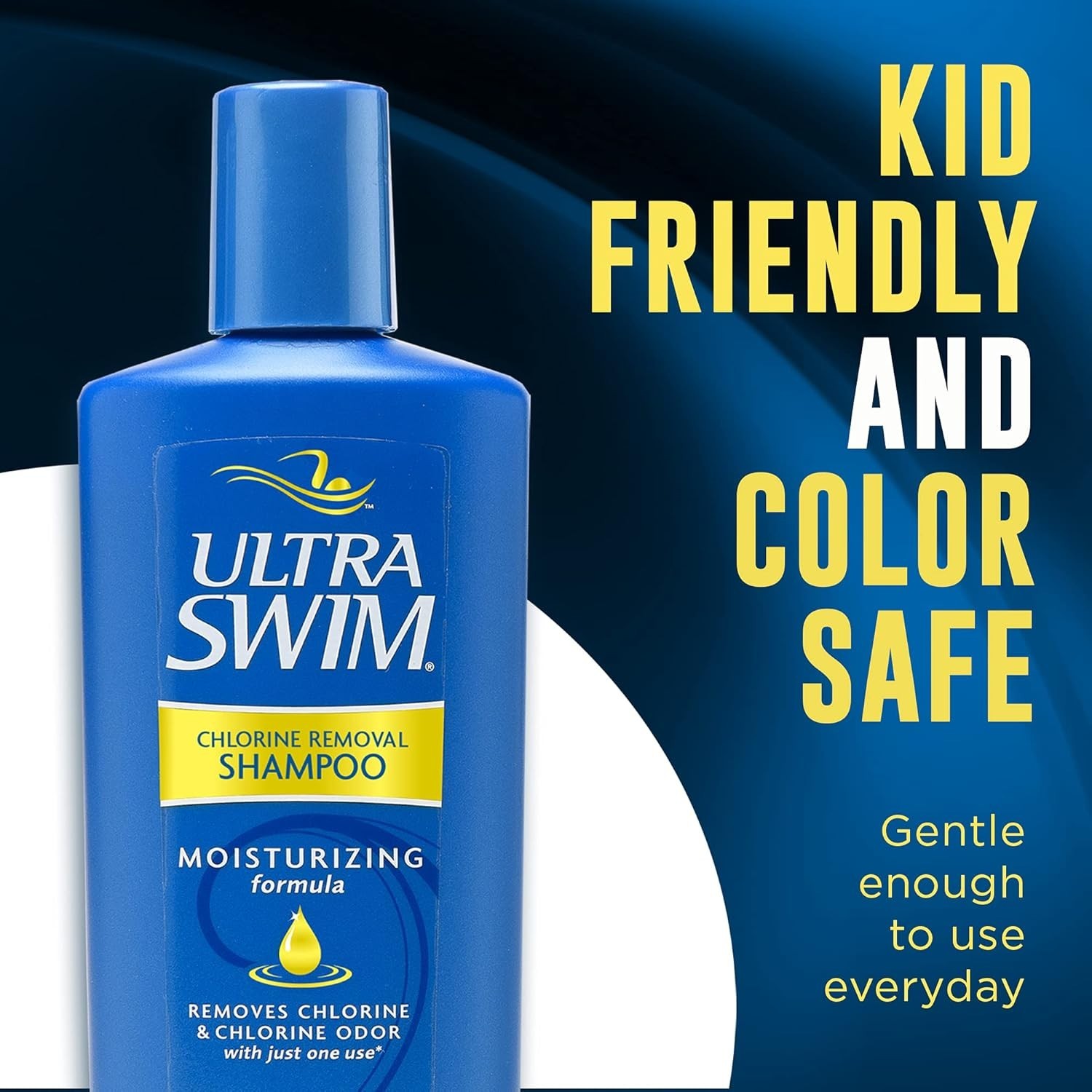 Ultra Swim Chlorine Removal & Hard Water Treatment Moisturizing Shampoo, 7 fl oz