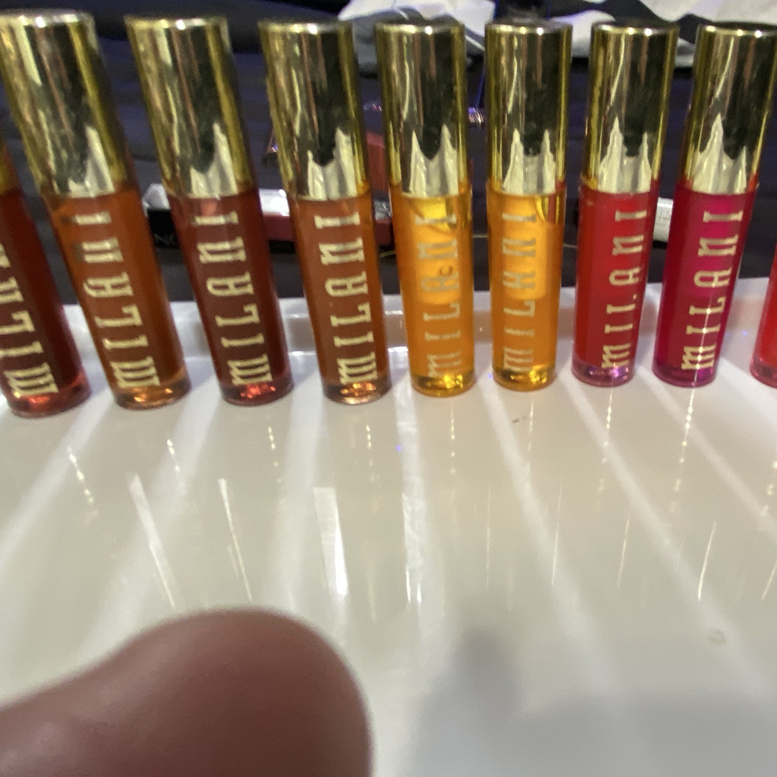 Milani Liquid Lip Gloss Set, Gloss Shine Effect, Assorted Shades