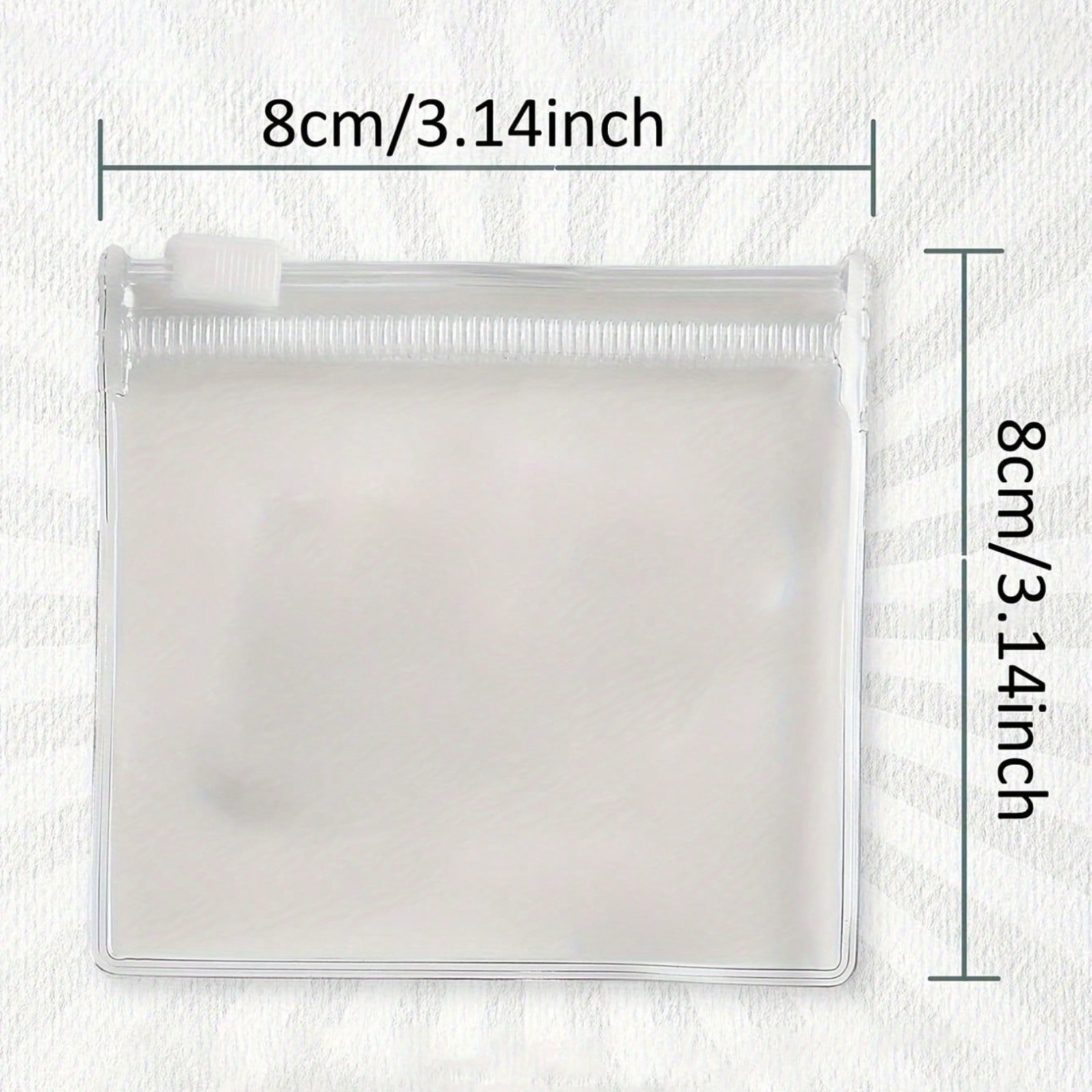 Medicine Storage Bag Reusable Self Sealing Pill Holder Case- Jewelry Storage Bag