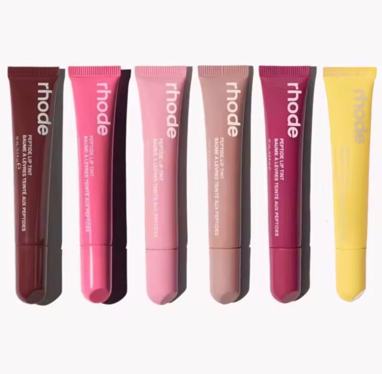 RHOD Limited Peptide Lip Tint Tinted Lip Gloss Layer Nourishing Hydrating Glaze
