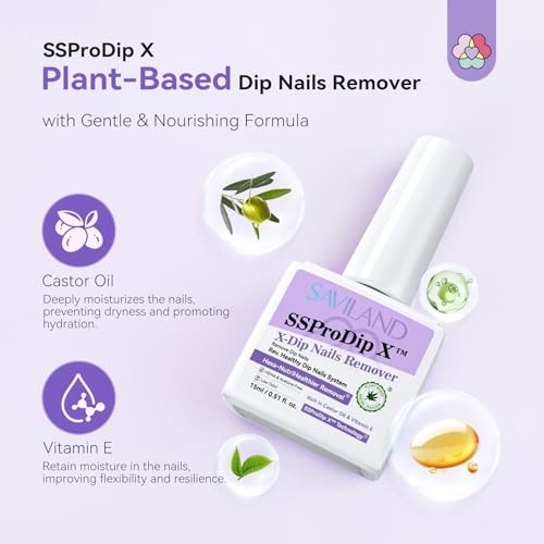 Pro Dip Powder Remover Kit – Gentle & Easy Dip Nail 1Pcs × 15ml (Set 2)