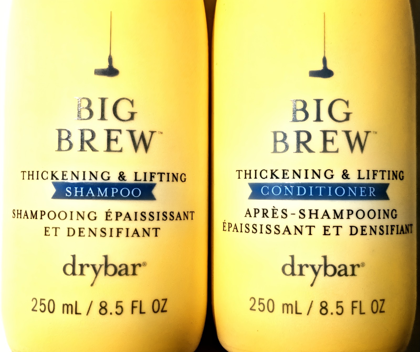 DRYBAR BIG BREW THICKENING & LIFTING SHAMPOO & CONDITIONER COMBO, 8.5OZ, NEW