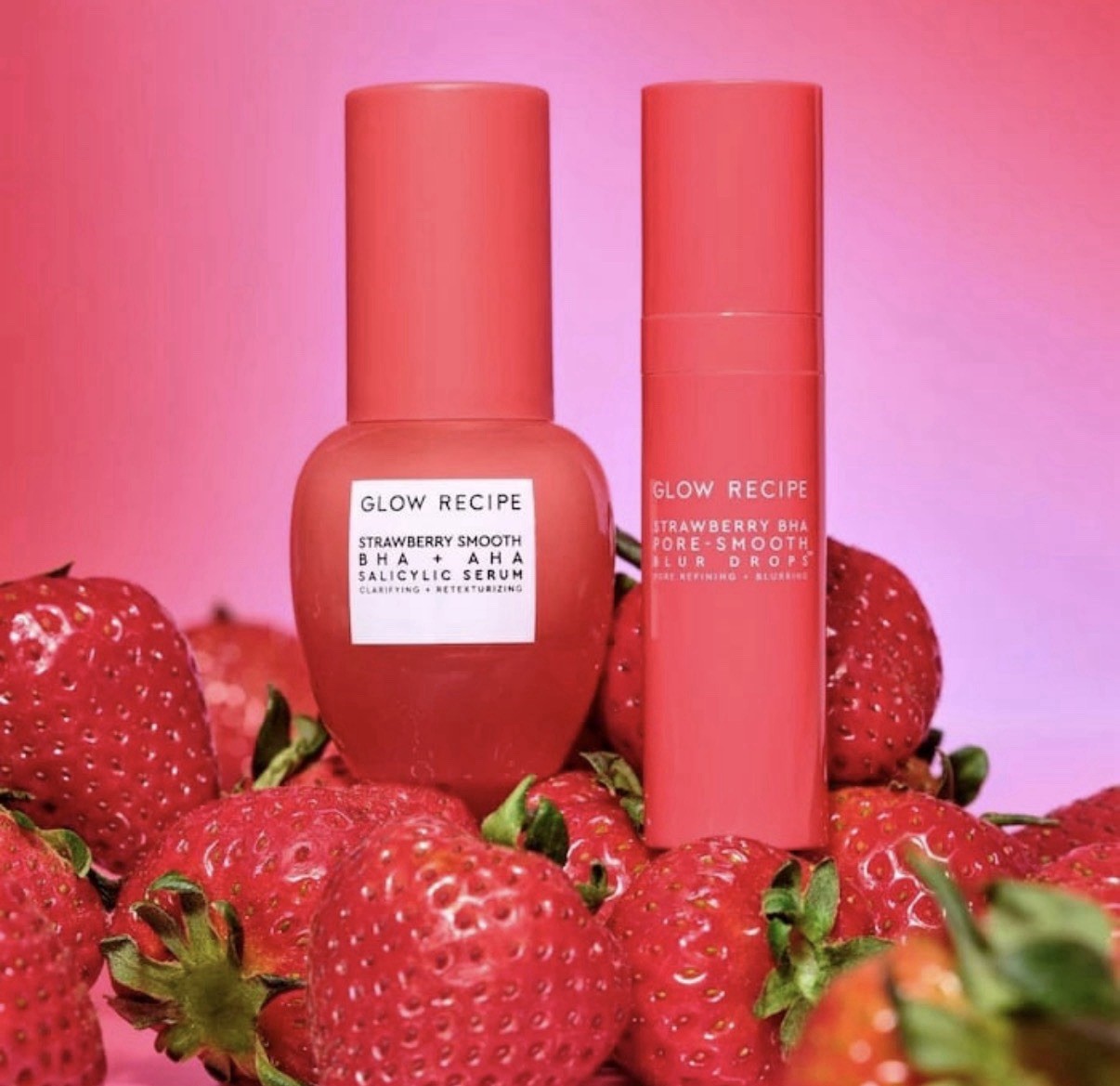 Glow Recipe Smooth Skin Dreams Mini Duo Set BHA/AHA Salicylic Serum + Blur Drops