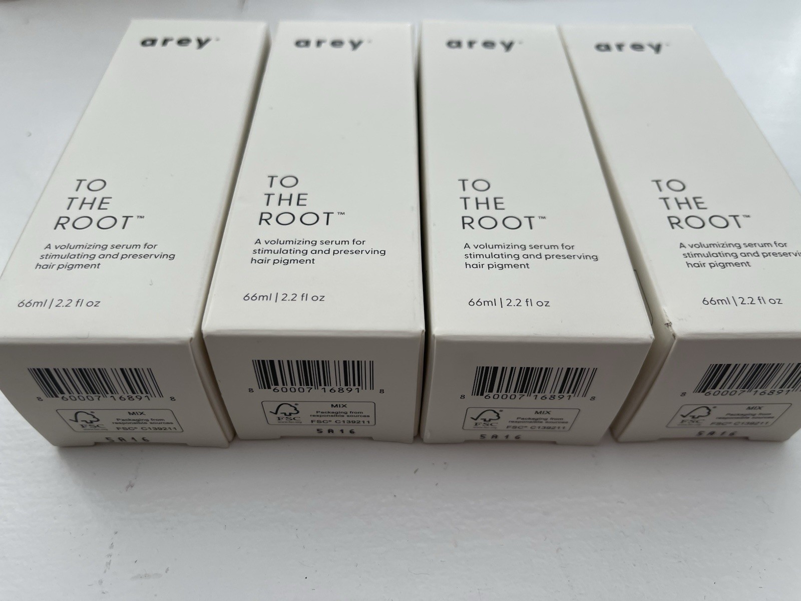 Arey to The Root Grey Hair Serum 2.2 fl oz New In Box Lot Of 4