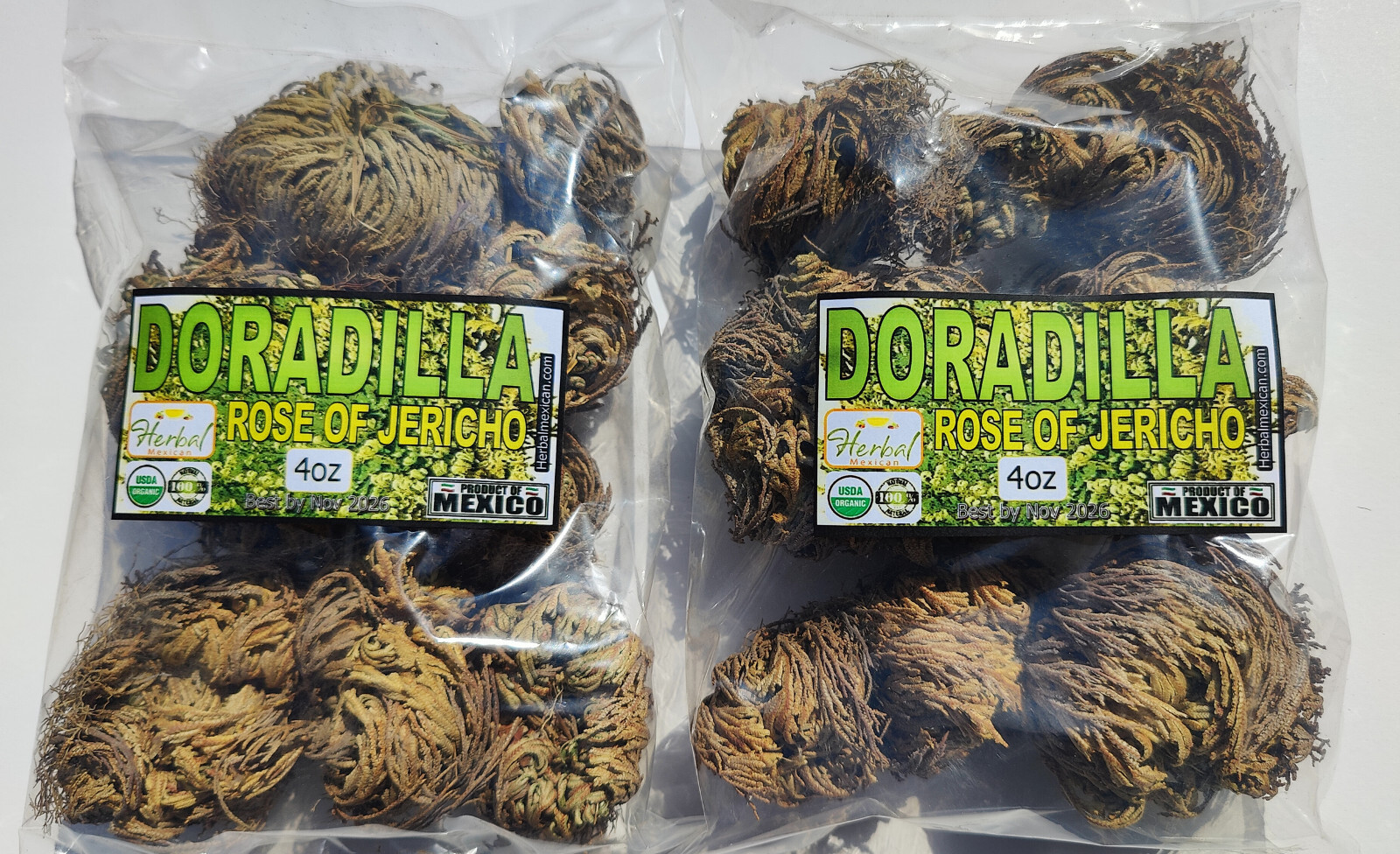 Doradilla 4oz Jericho Flower (whole herb) Resurrection Plant Flor de Peña !!!