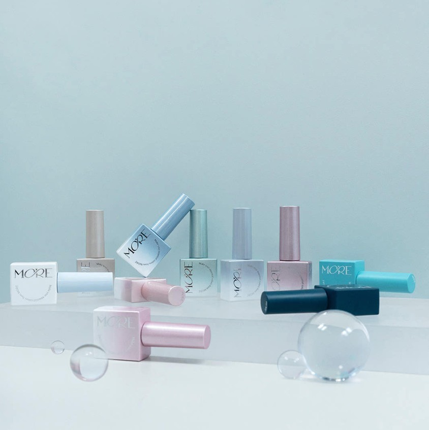 More gel Summer Light Korean Gel Nail Set 10 Colors Magnetic Glitter Syrup Gel