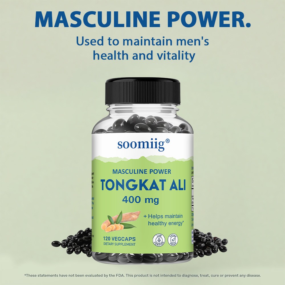 Tongka Al (Eurycoma longifolia)(root)Extract400mg Per Serving – 30to120 Veg Caps