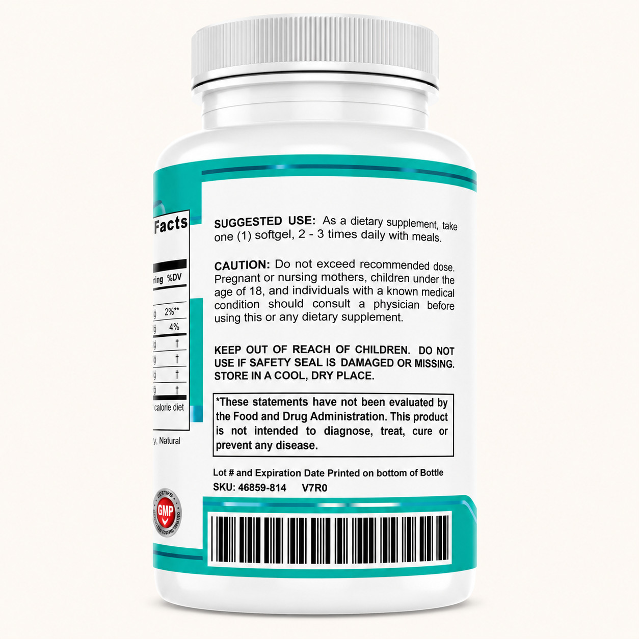 Nature Evolve Premium Omega 3 Fish Oil 1200mg | 720mg Omega-3 | 60 Softgels