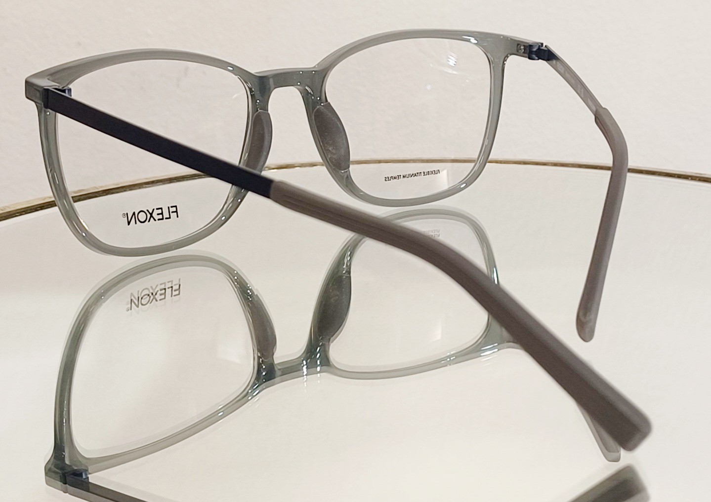 Originale FLEXON EP8013 023 Eyeglasses GREY New Plastic 54-19-145