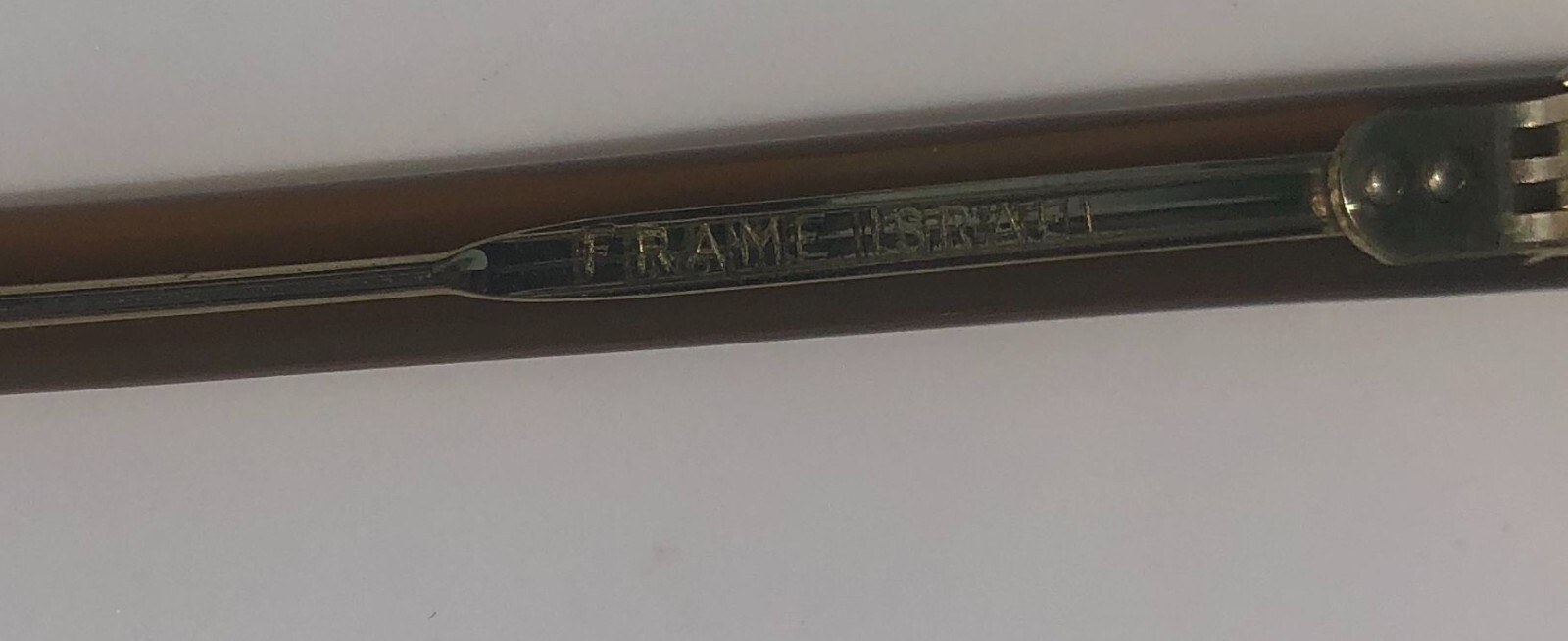 Frame Israel 50/20 PYR MID EDN4 Eyeglasses Frame Only Thick Frame