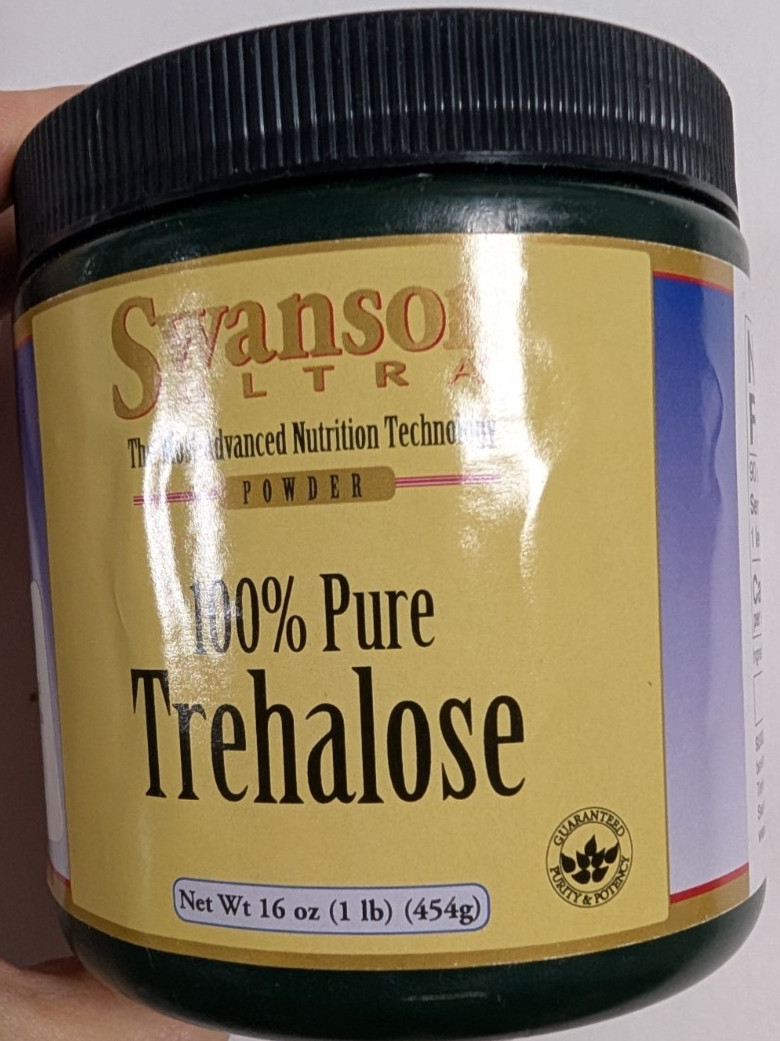 Swanson Ultra 100% Pure Trehalose Powder 16 oz (1 lb / 454g) – Brand New