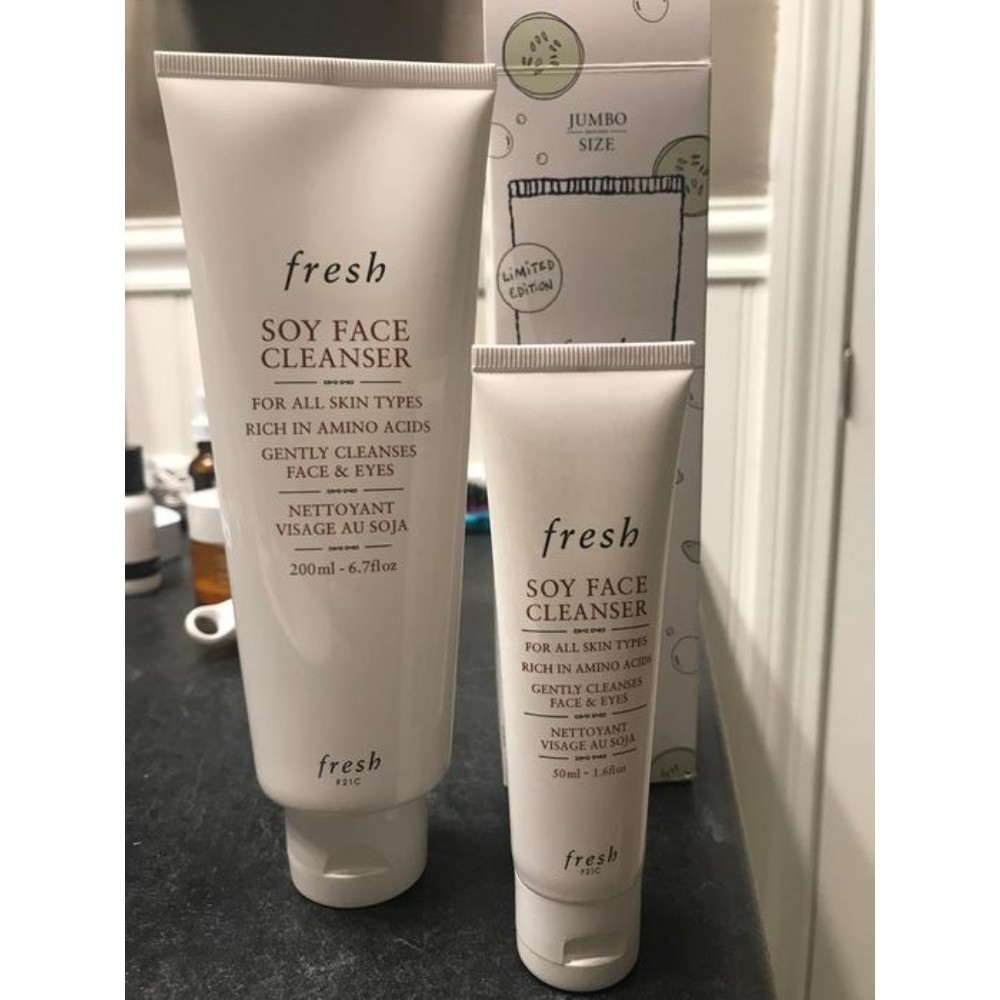 fresh Authentic Soy Hydrating Gentle Face Cleanser 3 Sizes Are Available