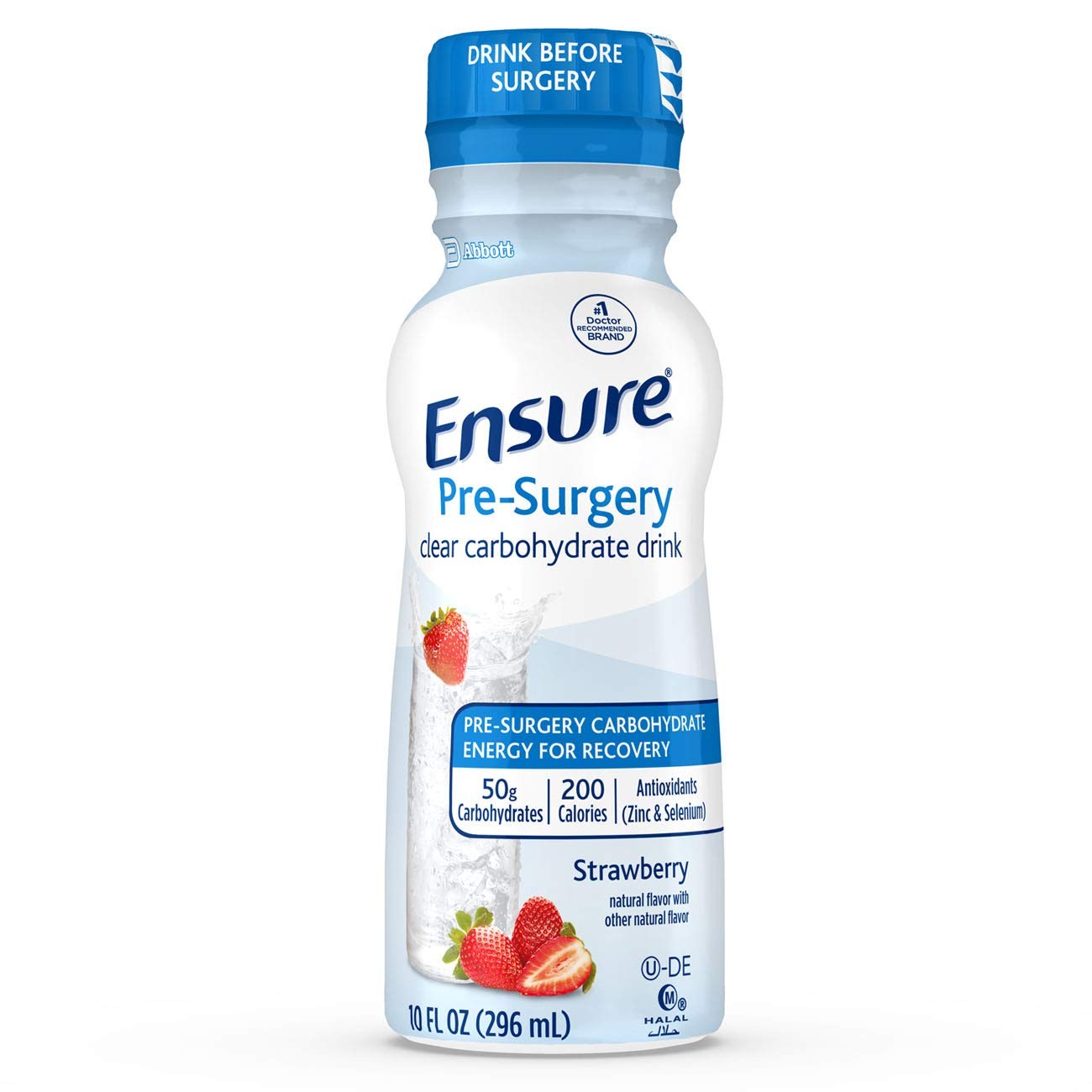 Ensure Pre-Surgery, Clear Carbohydrate Drink, 10 Fl Oz (Pack of 4)