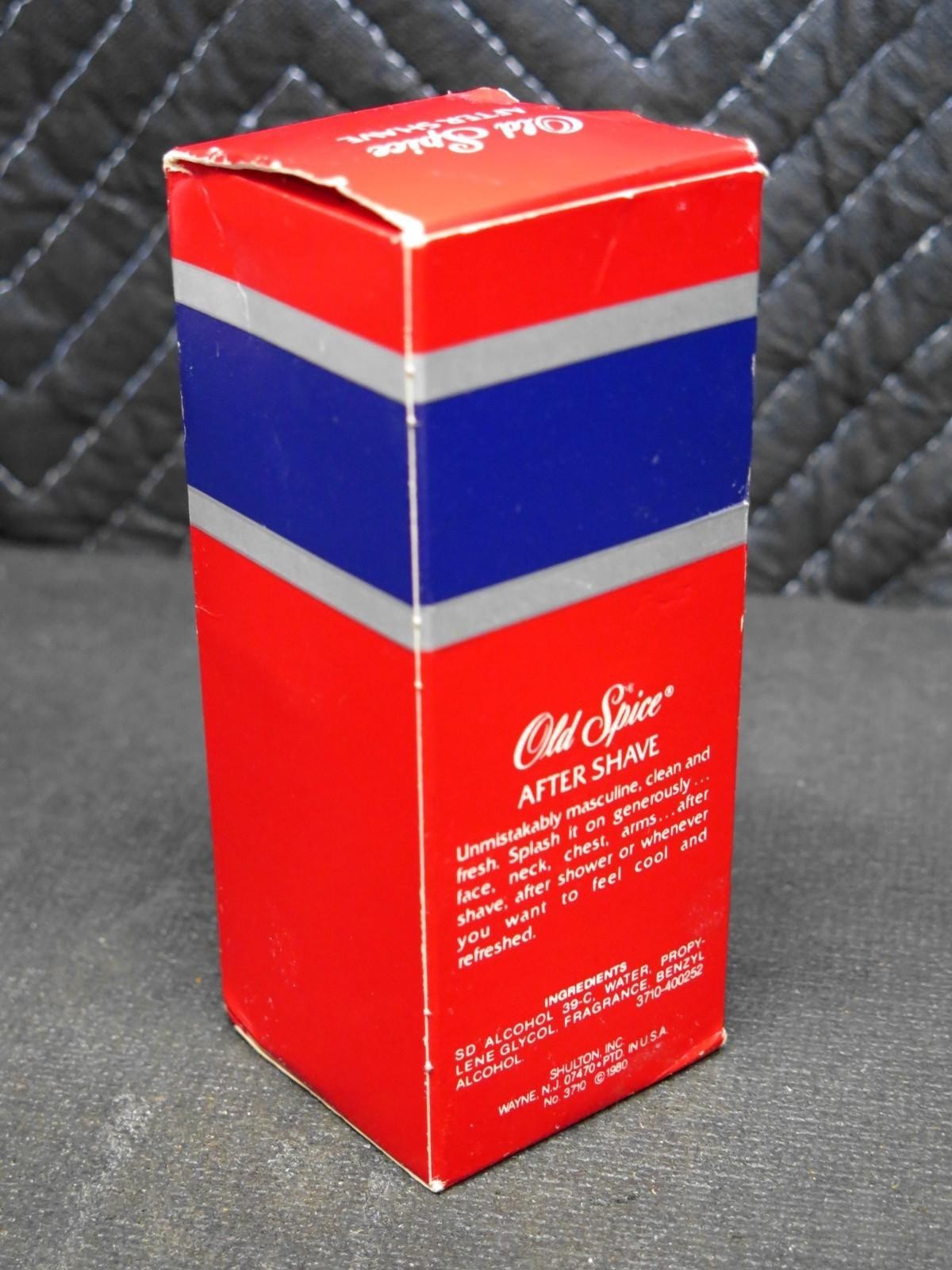 Vintage Shulton Old Spice After Shave 4 1/4 oz Star Cap W/ Box 1988 NOS