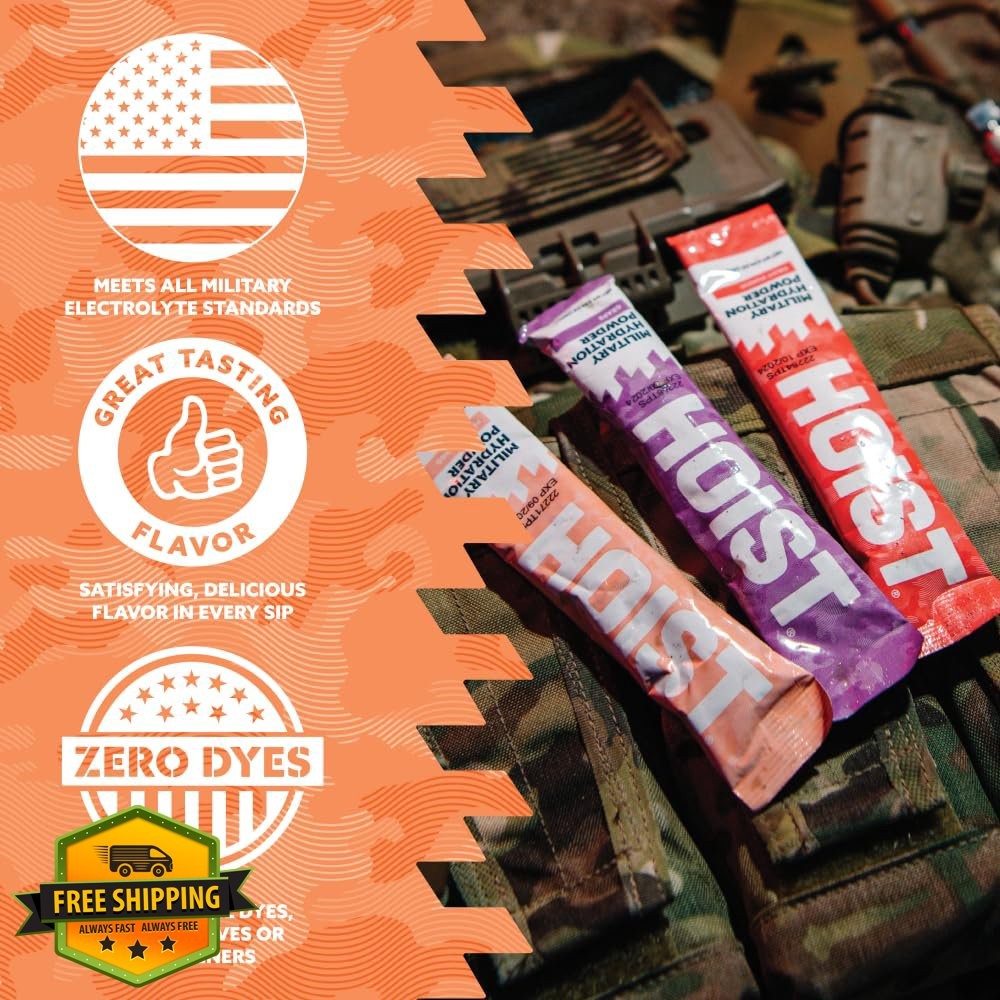 HOIST Tropical Orange Electrolyte Sticks 12 Pack