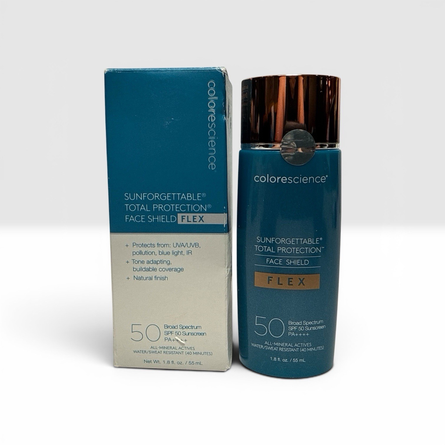Colorescience Total Protection Face Shield Flex SPF 50 DEEP 1.8 Fl oz.