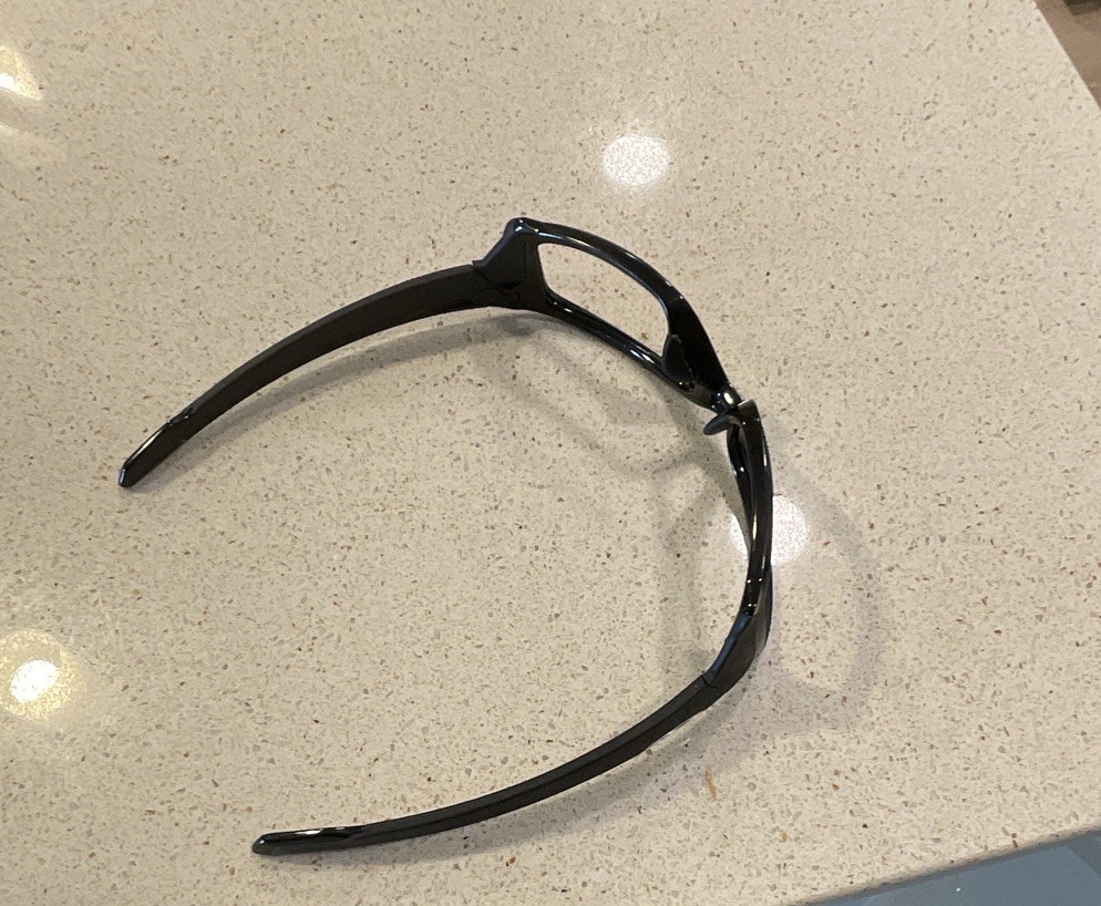 OakleyStraightlink Full Rim Plastic Eyeglasses Frame, Black Solid Unisex Adults