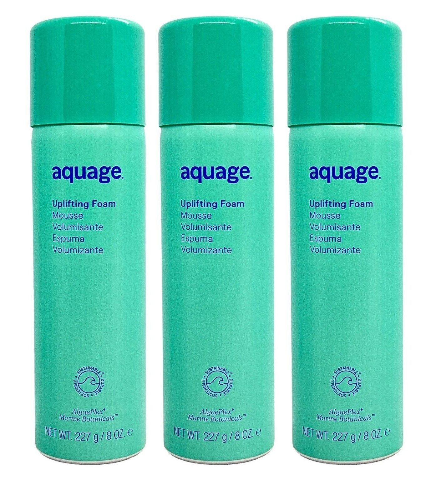 Aquage Uplifting Foam 8 Oz (Pack of 3) – Free Shipping