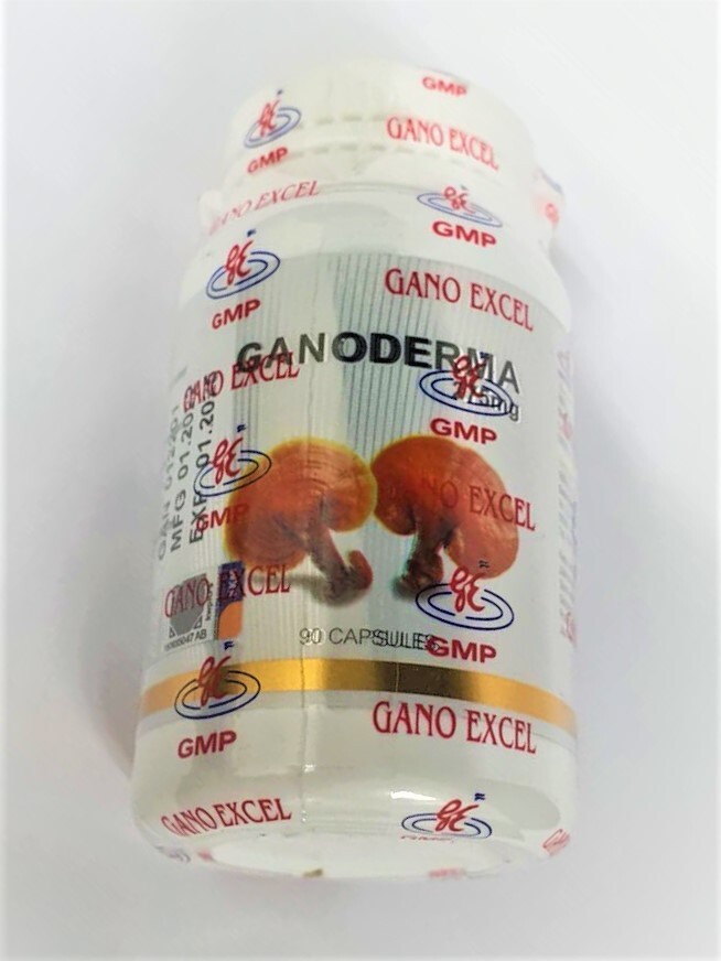 1 Bottle Gano Excel Ganoderma 90 Capsules Reishi Lingzhi Boosts Immune NEW USA