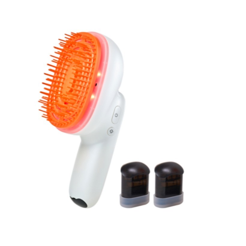 lilyeve Growturn Brush Steam Booster Scalp Massage +2 Cartridges K-Beauty