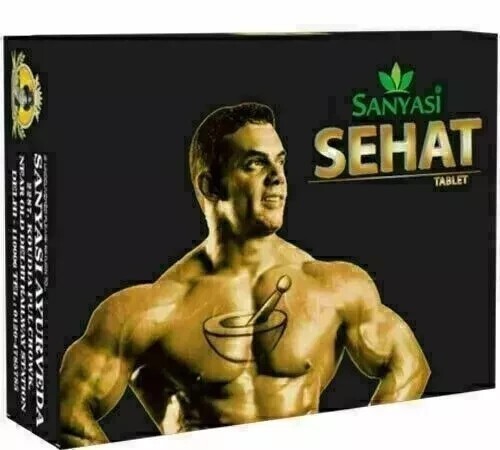 Sanyasi Ayurveda Sehat Tablet 120 tab for WEIGHT GAIN AND GOOD HELATH PACK OF 2