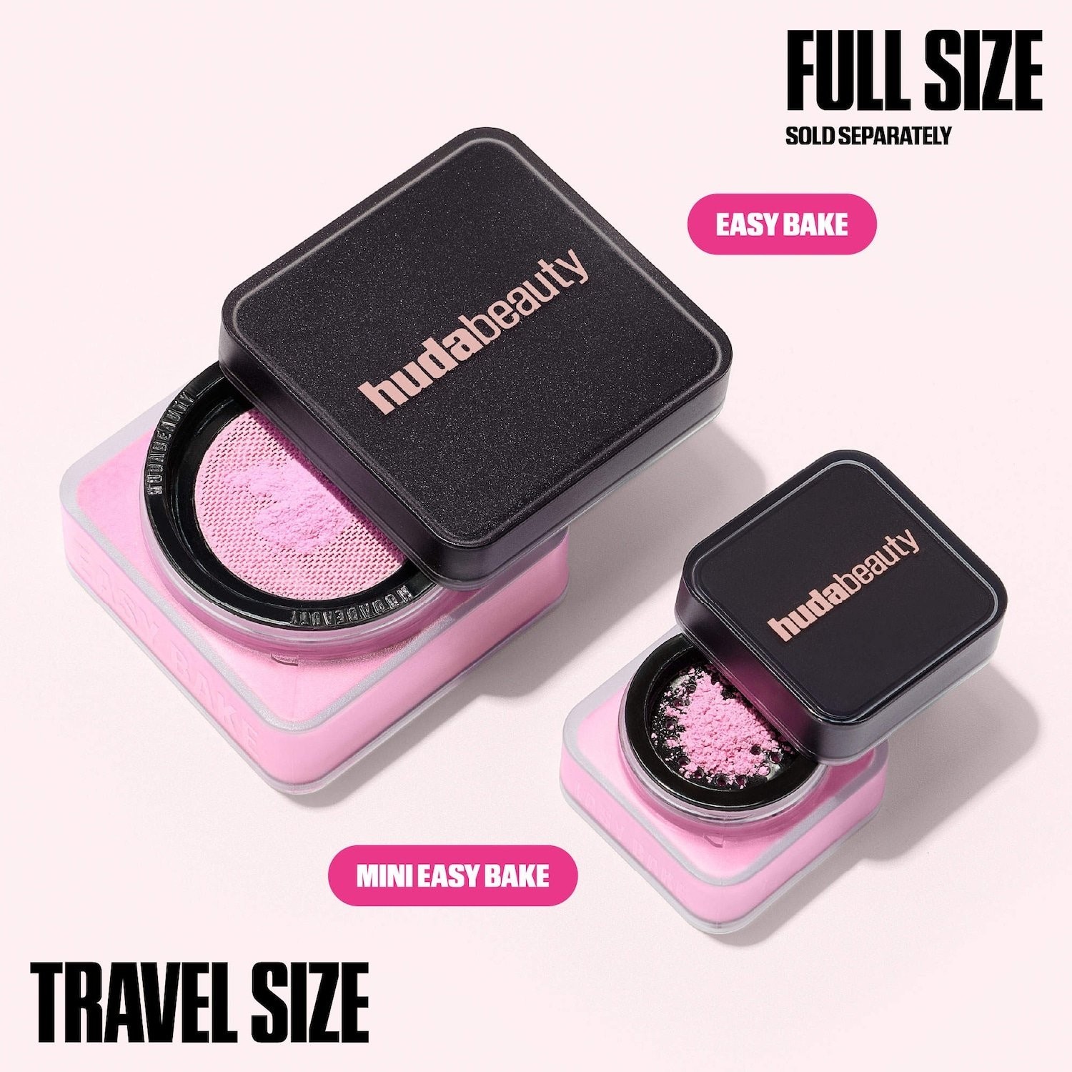 HUDA BEAUTY Authentic Loose Baking & Setting Powder mini 0.21 oz 7 shades