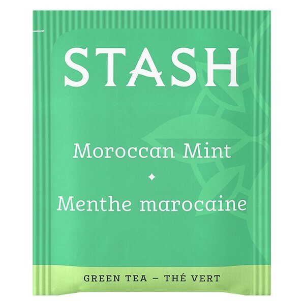MOROCCAN MINT TEA 30 Bags Free Dipper (Not 20) Non-GMO REFRESHING HERB STASH
