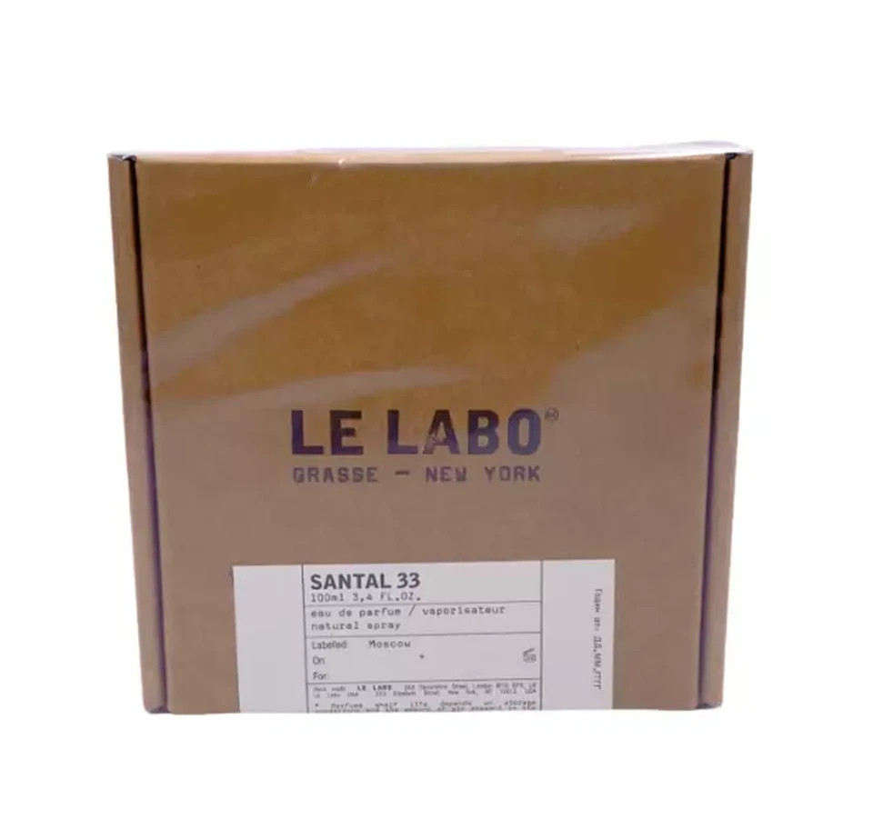 Le Labo Santal 33 3.4 Oz / 100 ML Unisex Eau de Parfum spray New In Box