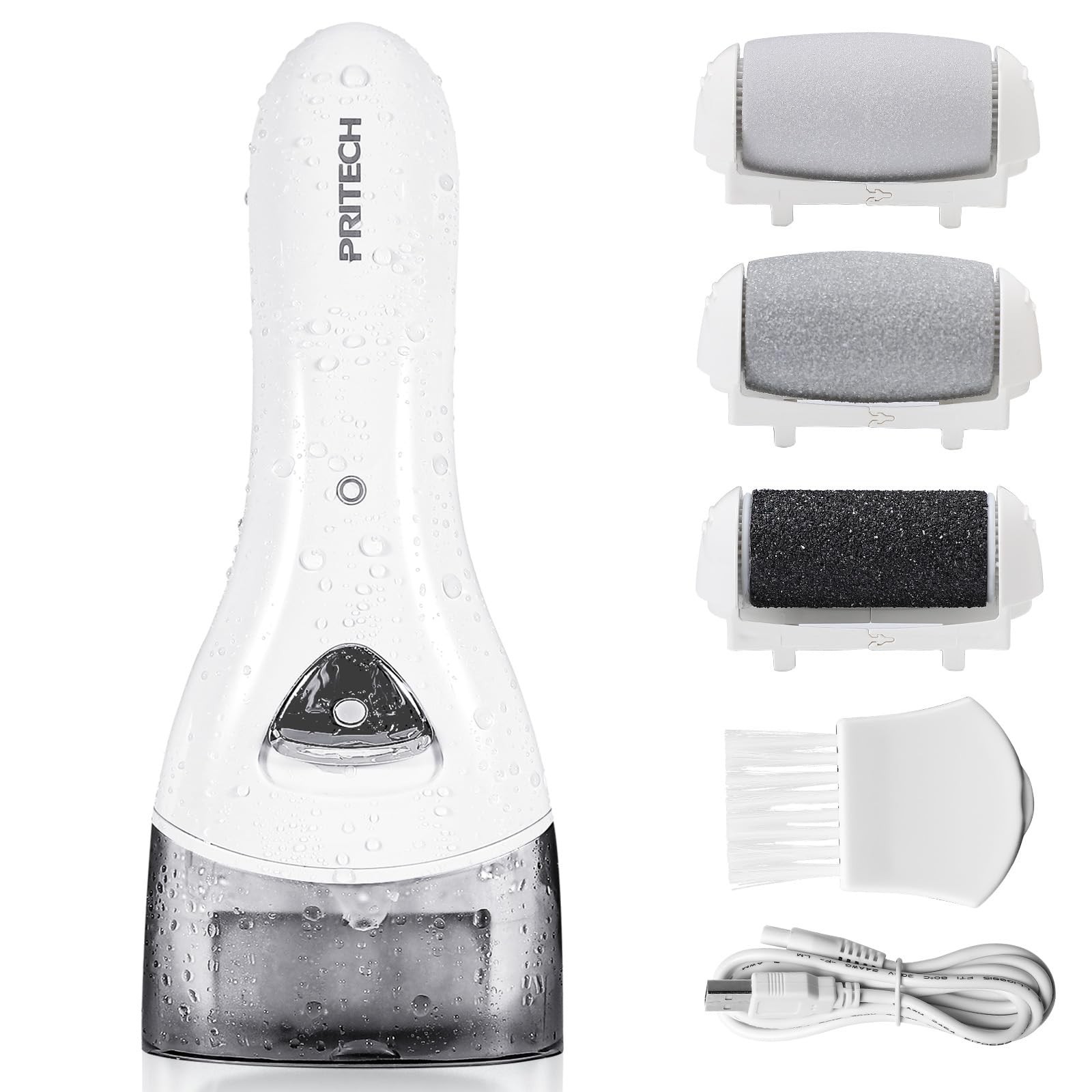 Rechargeable Electric Callus Remover – Portable Foot File Pedicure Tool for Hard