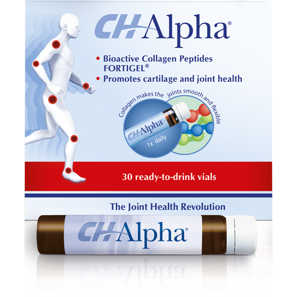 CH-Alpha Collagen Ampoules for Joints and Cartilage Health – 30-Day Supply