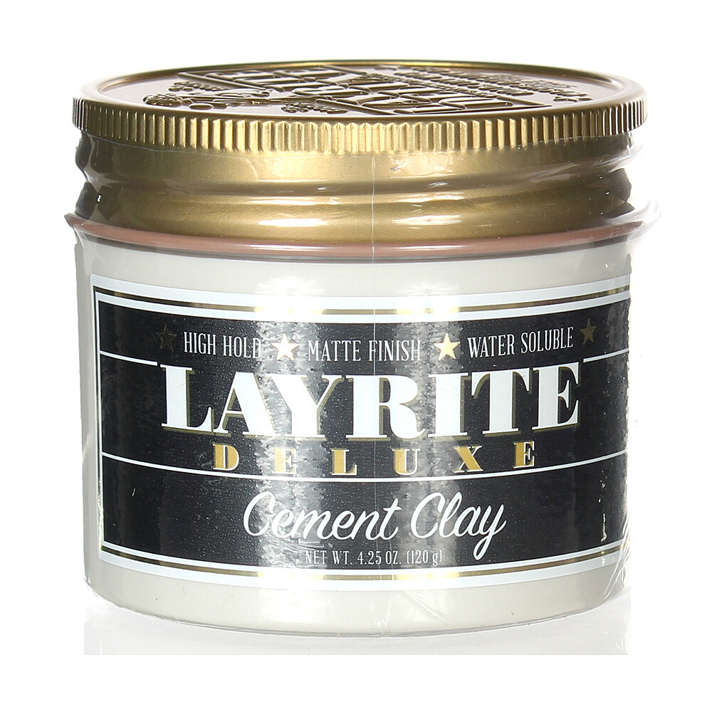 Layrite Deluxe Cement Clay 4.25oz/120g NEW SEALED
