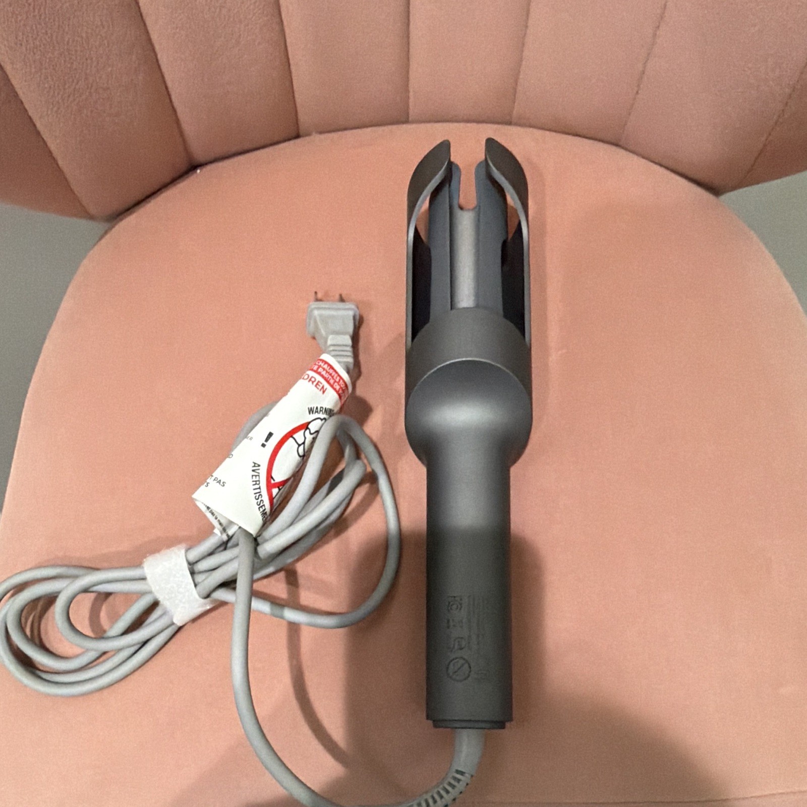 TYMO Electric Curling Iron/Wand Hair Curler Heated Styler, Gray