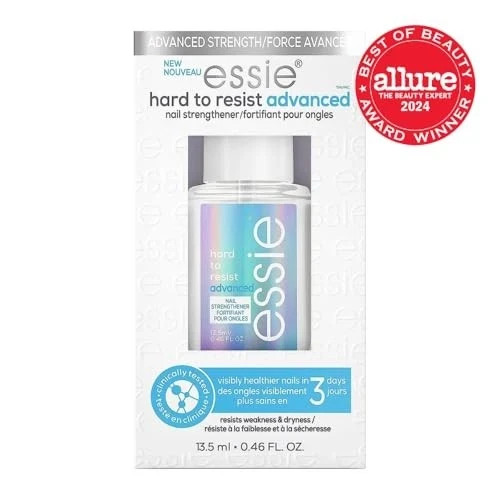 essie Hard to Resist Advanced Nail Strengthener 0.46 Fl Oz for Damaged Nails