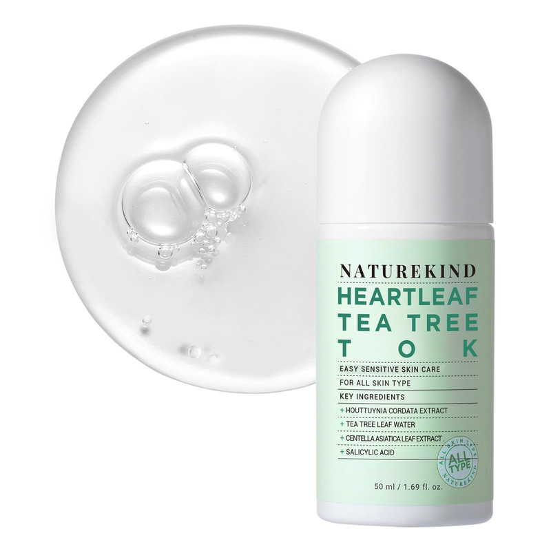 Naturekind Heartleaf Tea Tree Tok Acne Treatment Soothing Toner Serum Centella