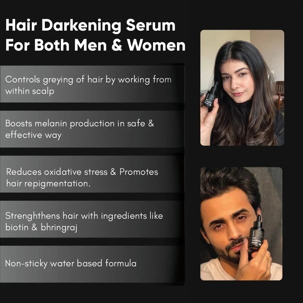 Masofta Anti Grey Hair Darkening Serum Limits Hair & Beard 30ML